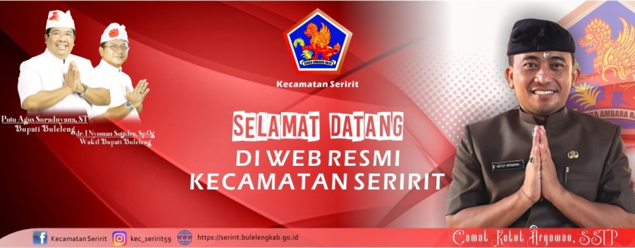 Kunjungi Website resmi Kecamatan Seririt